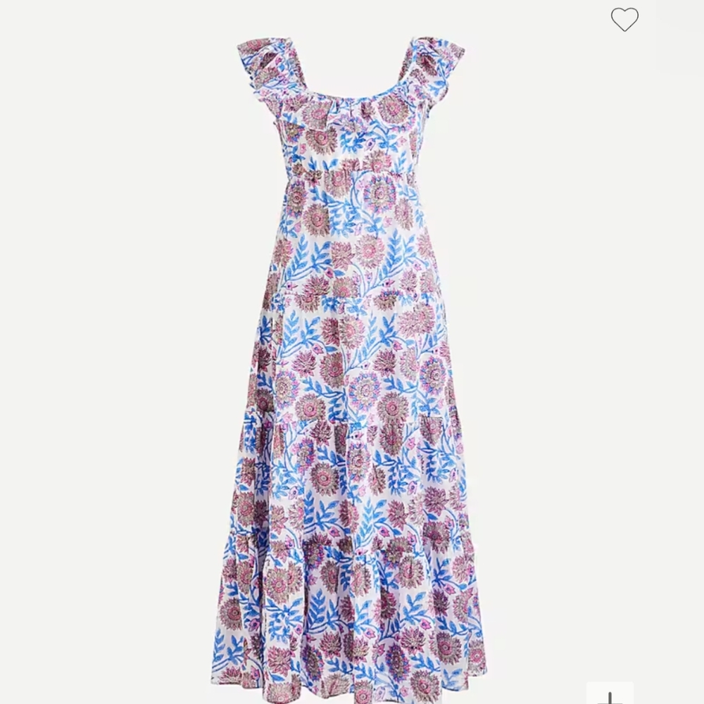 J Crew floral dress